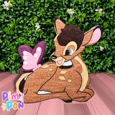piñata artesanal - bambi