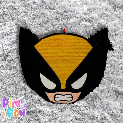 piñata artesanal - wolverine