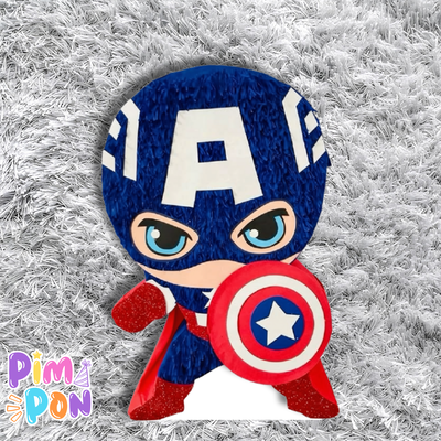 piñata artesanal - capitan america 2