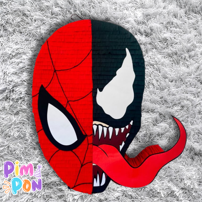 piñata artesanal - spiderman venom 1