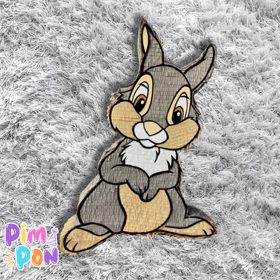 piñata artesanal - bambi conejo 1