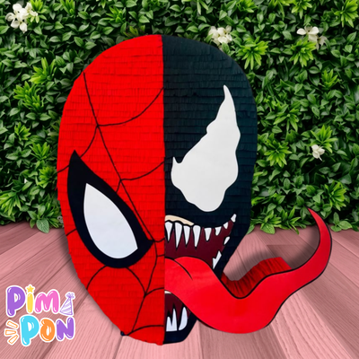 piñata artesanal - spiderman venom 1