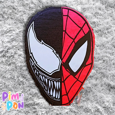 piñata artesanal - spiderman venom 2
