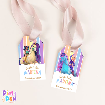 kit imprimible personalizado - ACADEMIA DE UNICORNIOS
