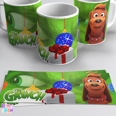 Plantillas Para Sublimar Tazas - Imprimible - grinch