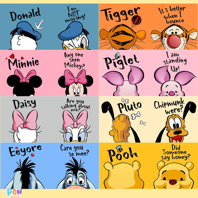 Plantillas Para Sublimar Tazas - Imprimible - disney