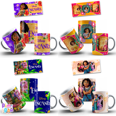 Plantillas Para Sublimar Tazas - Imprimible - encanto