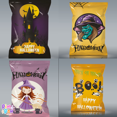 plantilla imprimible chipbag halloween