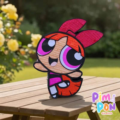 piñata artesanal - las chicas super poderosas - bombon