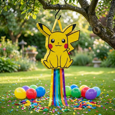 piñata artesanal - pokemon pikachu mod 3