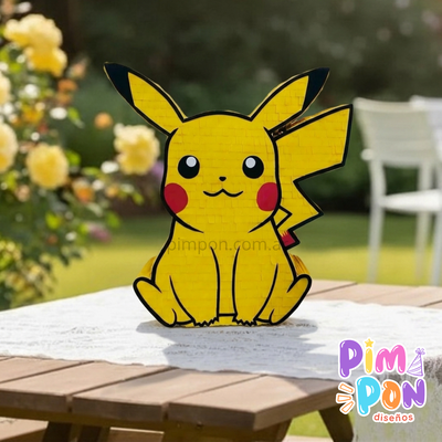 piñata artesanal - pokemon pikachu mod 3