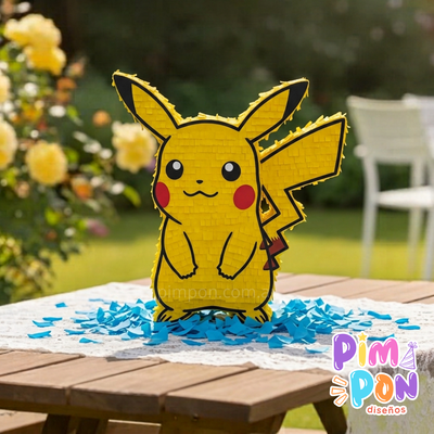 piñata artesanal - pokemon pikachu mod 2