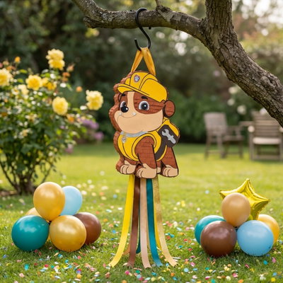 piñata artesanal - paw patrol rubble