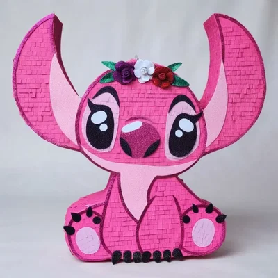 piñata artesanal - stitch - angela