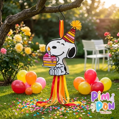 piñata artesanal - snoopy mod 1