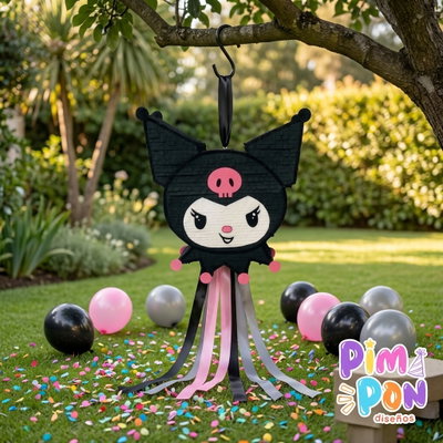 piñata artesanal - kuromi
