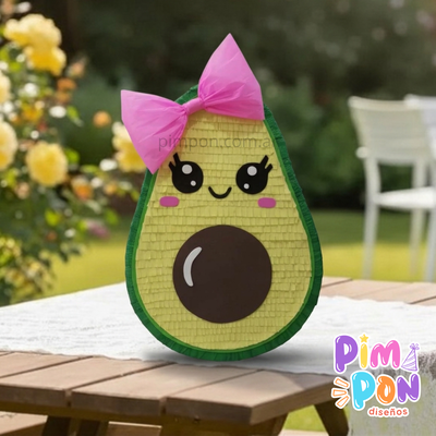 piñata artesanal - palta aguacate