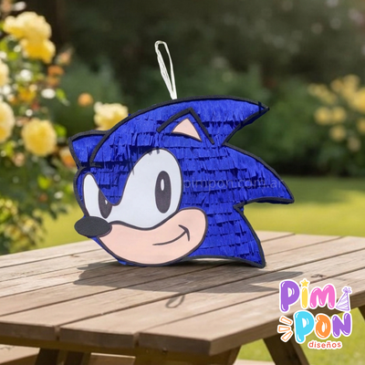 piñata artesanal - sonic