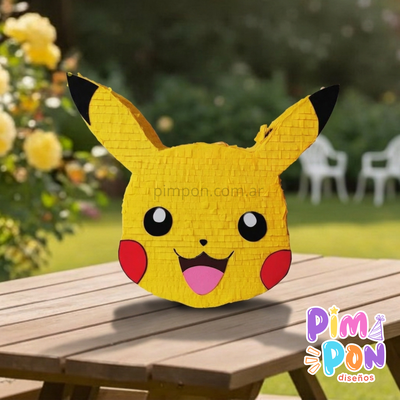 piñata artesanal - pokemon pikachu mod 4