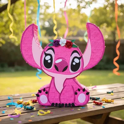 piñata artesanal - stitch - angela