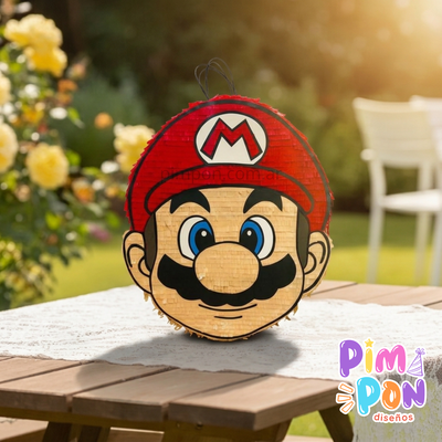 piñata artesanal - SUPER MARIO