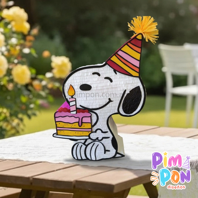 piñata artesanal - SNOOPY