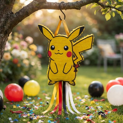 piñata artesanal - pokemon pikachu mod 2
