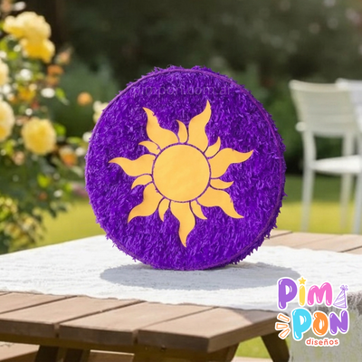 piñata artesanal - rapunzel