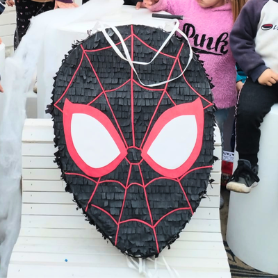 piñata artesanal 40 cm - spiderman