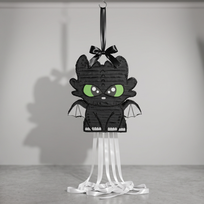 piñata artesanal 40 cm - FURIA NOCTURNA - CHIMUELO - COMO ENTRENAR A TU DRAGON
