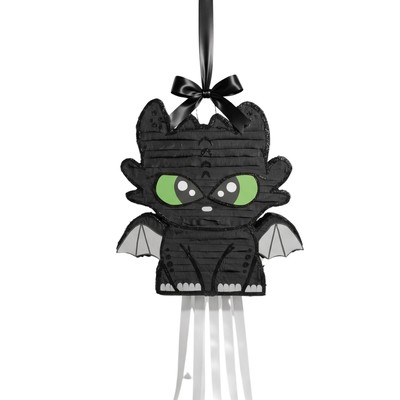 piñata artesanal 40 cm - FURIA NOCTURNA - CHIMUELO - COMO ENTRENAR A TU DRAGON