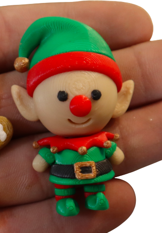  Muñeco Elfo navideño 