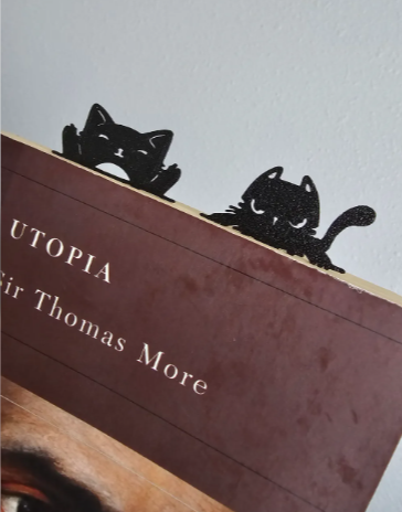 Marcador de paginas x4 gatitos 