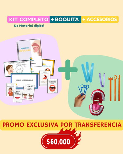 Kit Deglución disfuncional completo
