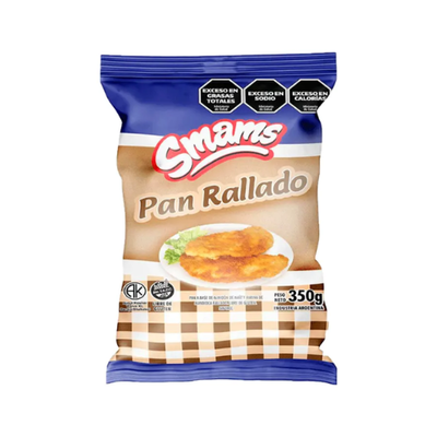 Rebozador-pan rallado Sin gluten x 350 gr – Smams