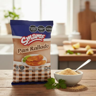 Rebozador/pan rallado Sin Tacc x 350 gr – Smams