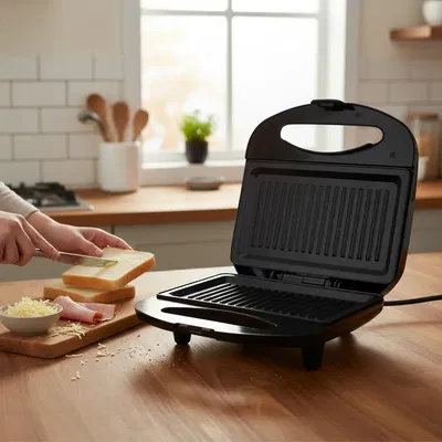 Sandwichera Eléctrica Panini - MARCA WINCO