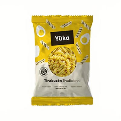 Fideos tirabuzon al huevo sin gluten - Yuka