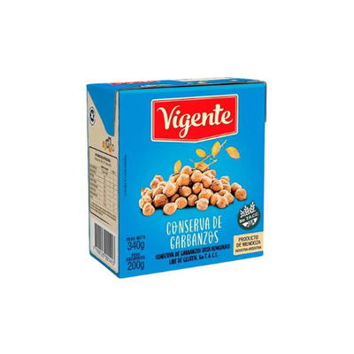 Garbanzos secos remojados saludables - Vigente