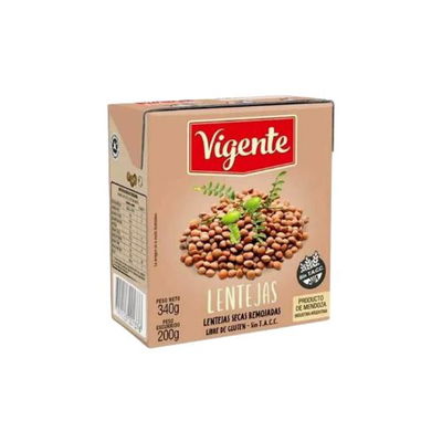 Lentejas secas remojadas, fáciles de preparar - Vigente