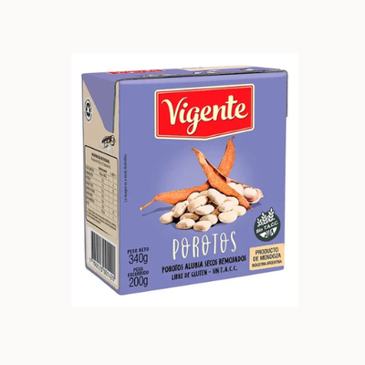Porotos Remojados 340 g | Vigente 