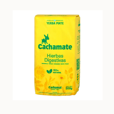 Yerba Mate Mezcla De Hierbas Paquete Amarillo 500g | Cachamate