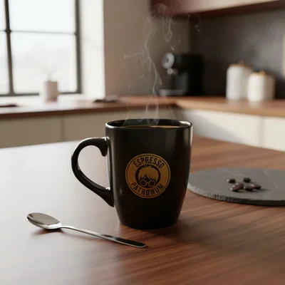 Mug Bombé De Cerámica | Patronum