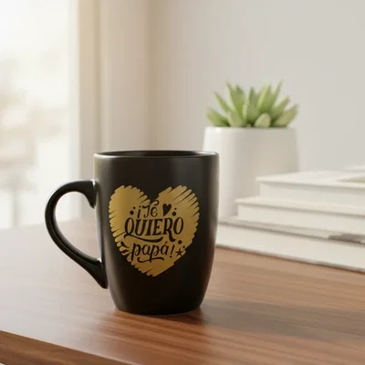 Mug Bombé De Cerámica| Papá te quiero