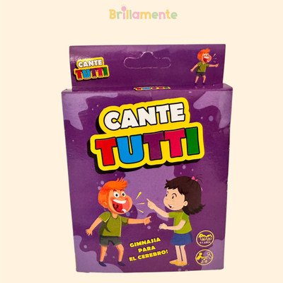 Cante TUTTI- Cartas