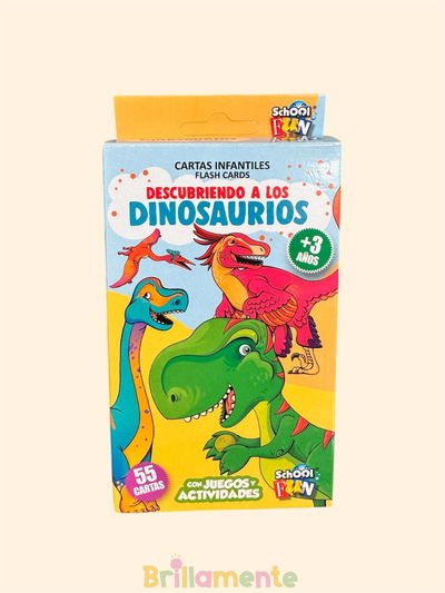 Descubriendo los Dinosaurios- Cartas didácticas.