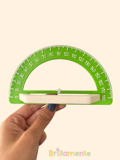 TRANSPORTADOR DIDÁCTICO CON AGARRE ERGONÓMICO