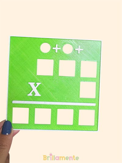 TABLERO PARA MULTIPLICAR - 1 cifra