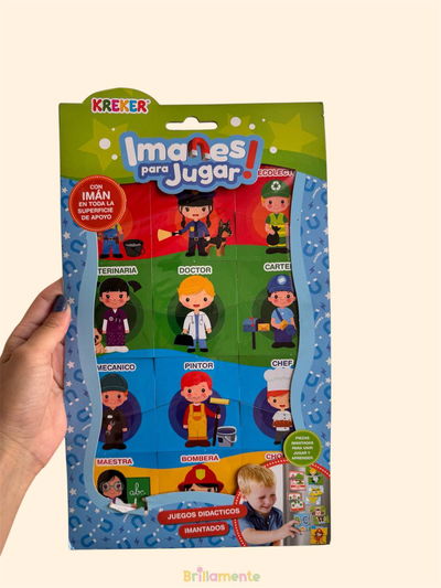 Oficios y Profesiones- Magnético para armar 