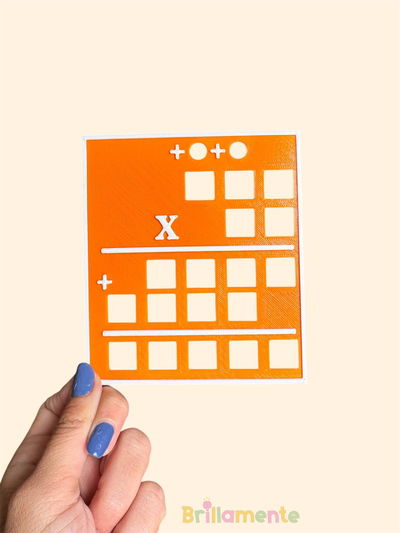 TABLERO PARA MULTIPLICAR- 2 cifras